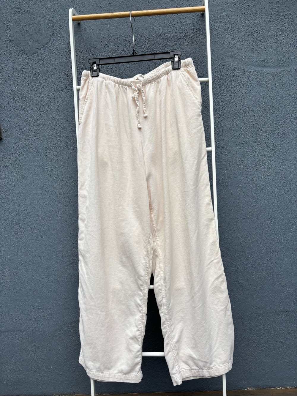 Rip Curl Cream Elastic Drawstring Pants